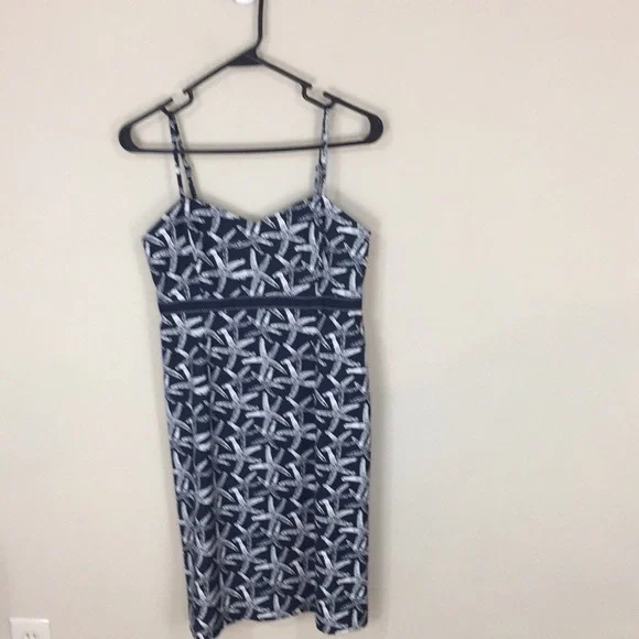 Vineyard Vines Navy and White Mini Dress - Picture 4 of 11